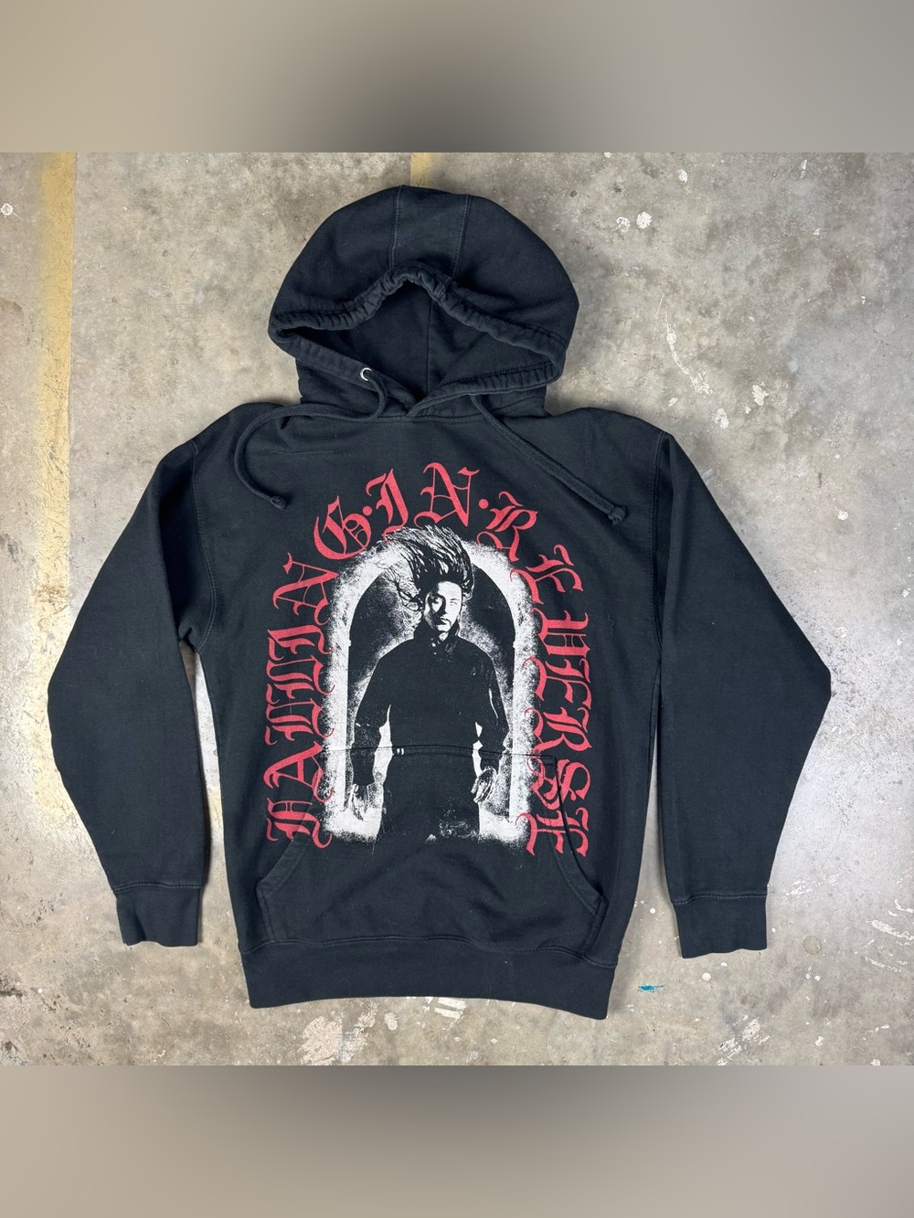 Falling In Reverse Hoodie Medium Ronnie Radke Metalcore Post Hardcore Emo Scene